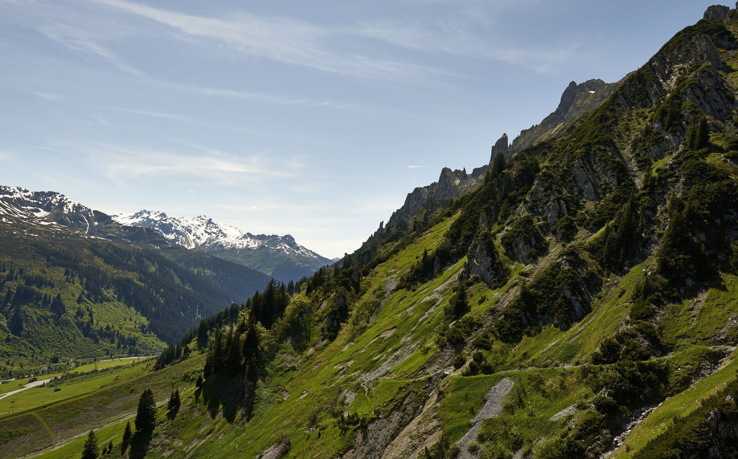 Berglandschaft Arlberg