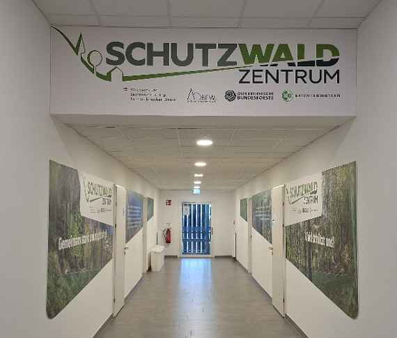 Schutzwaldzentrum im Waldcampus