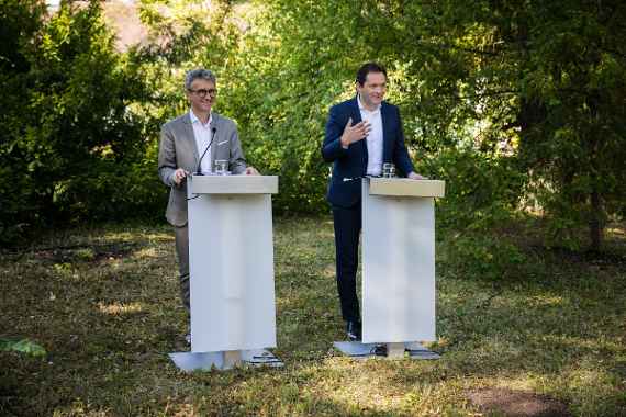 Pressekonferenz von Bundesminister Totschnig und Direktor Mayer