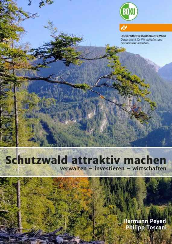 Studie Schutzwald attraktiv machen