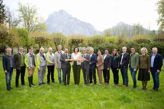 Eröffnung des Schutzwaldzentrums am Waldcampus Österreich 