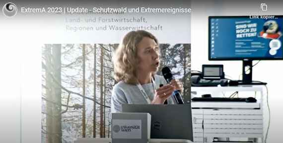 Vortrag zum Thema "Schutzwald und Extremereignisse"