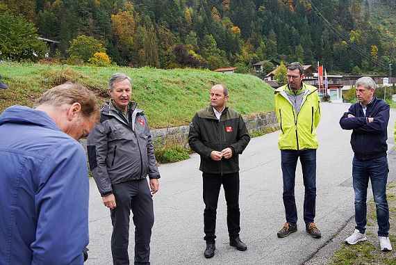 Medientermin am 11.10.2024 in der Gemeinde Oetz