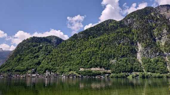 Objektschutzwald schützt Hallstatt