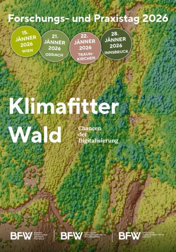 Bundesforschungszentrum für Wald - Praxistag 2026: Chancen der Digitalisierung
