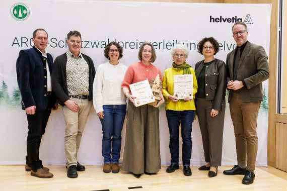 Vorarlberger Erfolge beim Schutzwaldpreis Helvetia