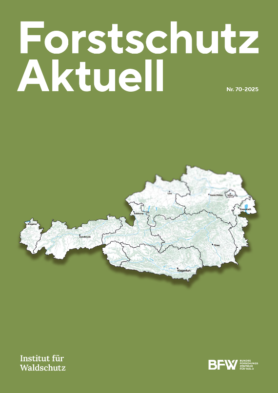 Titelseite Forstschutz Aktuell Ausgabe 70-2025