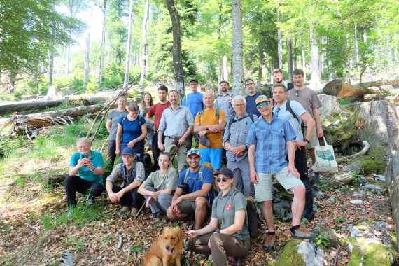 Praxis und Wissenschaft gemeinsam im Wald – ÖBf trifft Winalp21