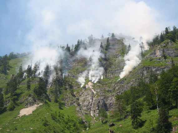 Waldbrand Gimbach