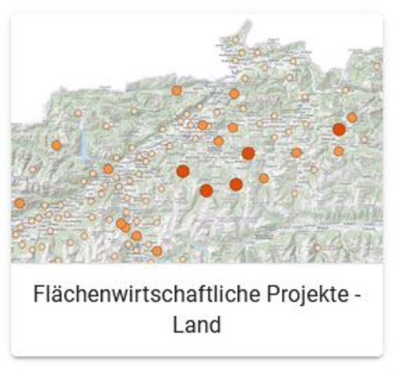 Flächenwirtschaftliche Projekte Land