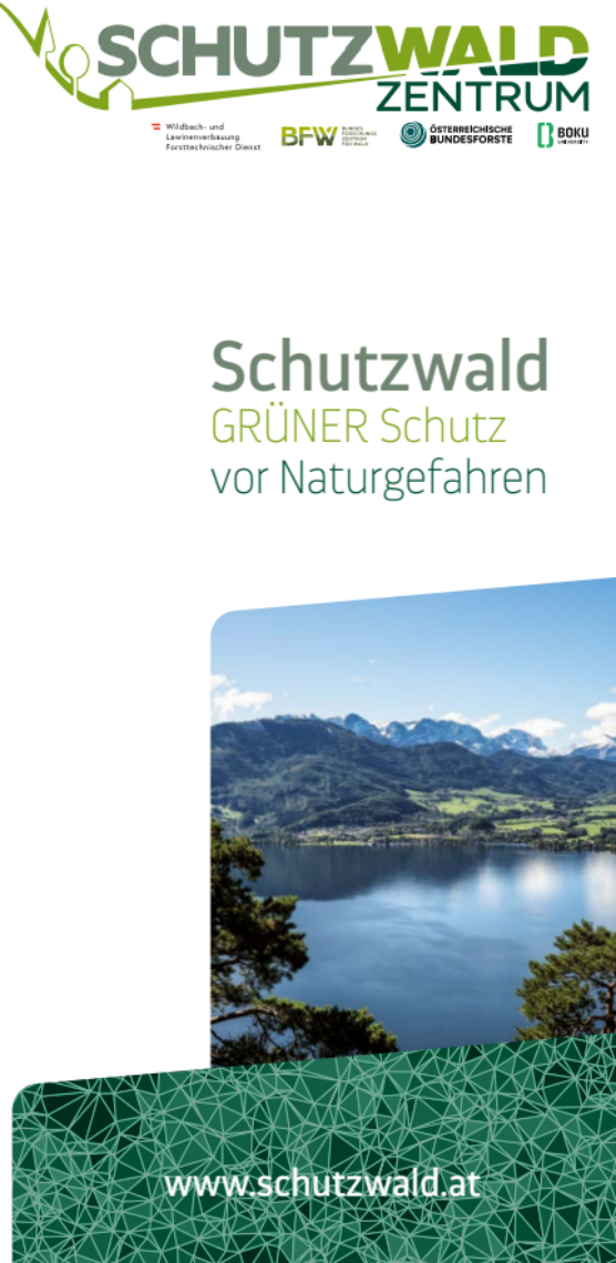 Folder Schutzwaldzentrum