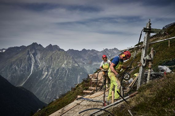 Lawinenverbauung