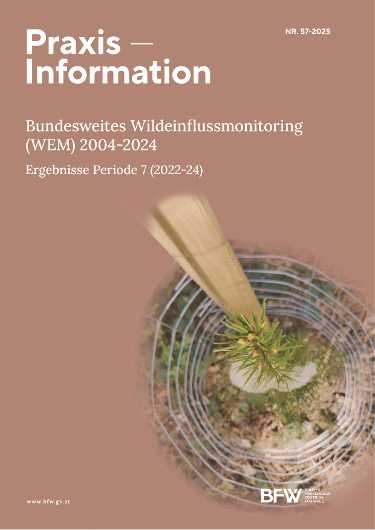 Neue BFW-Praxisinformation 57 zum Wildeinflussmonitoring erschienen