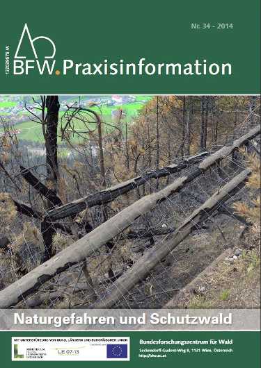 BFW Praxisinformation Nr. 34 - Naturgefahren und Schutzwald